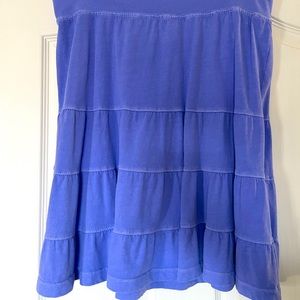 Fresh produce purple skirt